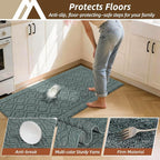 COSY HOMEER Kitchen Rugs Sets 2PCS, Non-Slip Washable Kitchen Mats - Image 5