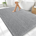 OLANLY Large Bathroom Rugs 70x46, Extra Soft Absorbent Chenille Bath Rugs by OLANLY