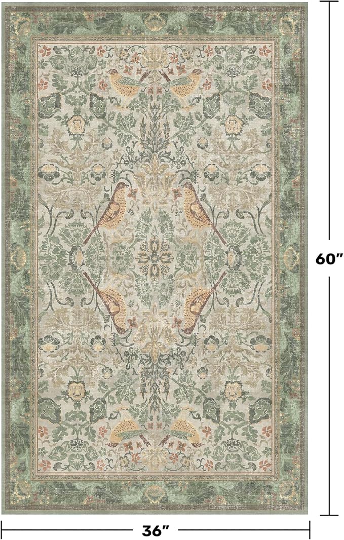 Boho Large Entryway Rugs Indoor - Image 2
