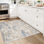 3x3 Square Entryway Rug Washable – Non-Slip Small Area Rug - Image 3