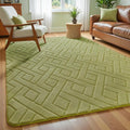 Macgace Ultra Soft Green Area Rug by Macgace