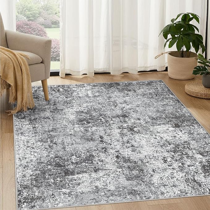 DMOYEST Square Area Rug Living Room Rugs by DMOYEST
