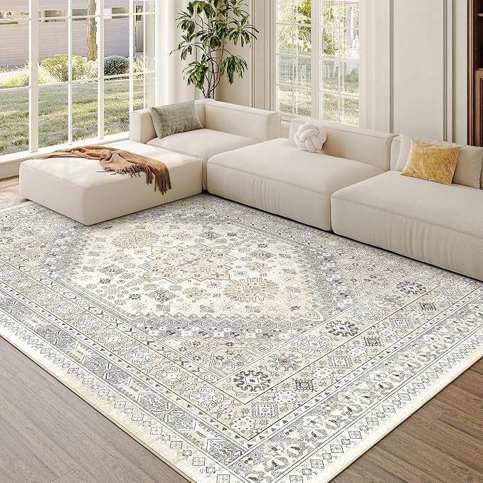 zesthome 6x9 Area Rug, Super Soft Washable Rugs - Image 4