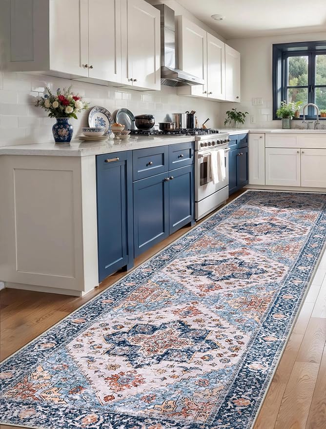 SERISSA Runner Rug for Hallways, 3x12 Washable Non Slip Kitchen Runner Rug - Image 2