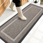 OLANLY Front Door Mat Indoor Outdoor Entrance, Waterproof All-Season, by OLANLY
