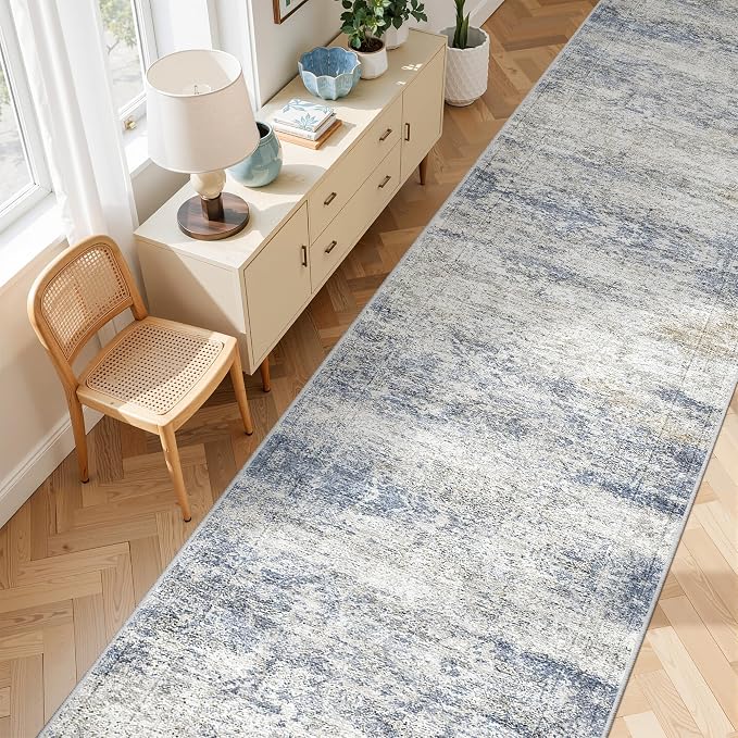 3x14 Washable Runner Rug for Hallway, Non-Slip Long Hallway Runner for Entryway - Image 5