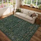 Washable Area Rugs for Living Room: 6x9 Rugs for Bedroom Stain Resistant Non - Image 8