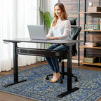 48"x60" Office Chair Mat for Hardwood Tile Floor, Under Desk Carpet Protector - Image 2