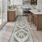Madane Runner Rugs for Hallway 2x10 Long Washable Non-Slip Hallway Runner Rug by Madane