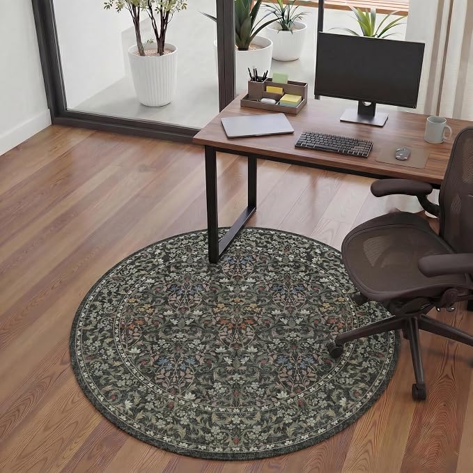 Office Chair Mat for Hardwood Tile Floor, Under Desk Carpet Protector for - Image 4