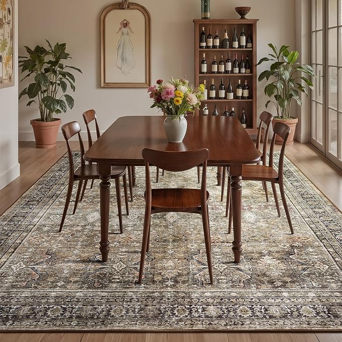 Lofus 10x14 Area Rug for Living Room, Soft Boho Carpets for Bedroom Dining Room - Image 4