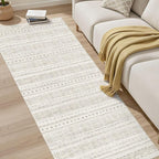 cotiled Hallway 2.6x10 Runner Rugs: Washable Boho Rugs - Image 6