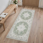 GENIMO Kitchen Rug Sets of 2, Non-Slip Washable Low-Pile Kitchen Mats - Image 4