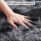 Tepook Soft Fluffy Rugs for Living Room, 5x8 Shaggy Area Rug for Bedroom - Image 7