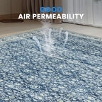 Washable Rugs 8x10 Area Rugs for Living Room, Dining Room- Soft Low Pile Stain - Image 5