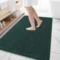 OLANLY Large Bathroom Rugs 59x35, Soft Absorbent Chenille Bath Rugs, Rubber by OLANLY