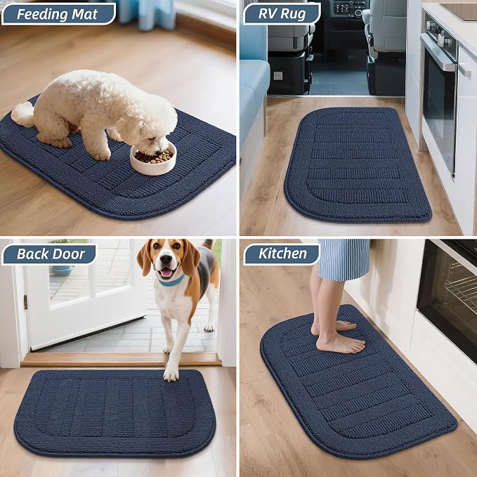 BEQHAUSE Kitchen Rugs Non Slip Washable Durable Kitchen Mats - Image 8