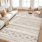 cotiled 6x9 Area Rugs Living Room Rug: Washable Boho Rugs - Image 5
