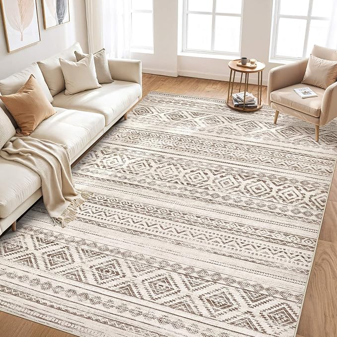 cotiled 5x7 Area Rugs Living Room Rug: Washable Boho Rugs - Image 6
