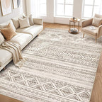 cotiled 8x10 Area Rugs Living Room Rug: Washable Boho Rugs - Image 5