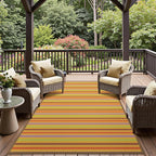 GENIMO Outdoor Rug for Patio Clearance, Lightweight Waterproof RV Camping Mat - Image 3