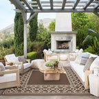 GENIMO Outdoor Rug Waterproof for Patio Decor, Outside Area Mat for Rv - Image 2
