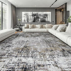 10x14 Area Rugs Large Living Room Rug Washable: Modern Abstract Rug Indoor - Image 2