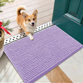 OLANLY Dog Door Mat for Muddy Paws 24x16, Ultra Absorbent Chenille Mud Doormat by OLANLY