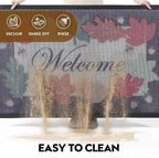 Front Door Mat, Heavy Duty Non-Slip Rubber Dirt Trapper, Quick-Dry Low-Profile - Image 4