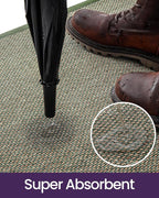 DEXI Ultra Thin Entryway Door Mat 36x56, Non Slip Rubber Backing Inside Entry - Image 6