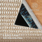 Bedsure 9x12 Faux Wool Area Rugs - Image 3