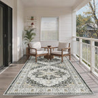 Madane Hallway Runner Rug 4x8 Wide: Washable Thin Runners - Image 3