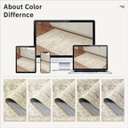 Soalmost 9x12 Area Rugs for Living Room, Non Slip Machine Washable Vintage Rugs - Image 7