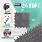 Yes4All 24SQFT-120SQFT Puzzle Exercise Mat - Image 2