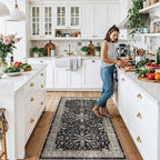 3x6 Kitchen Runner Rug Non Slip Washable - Image 3