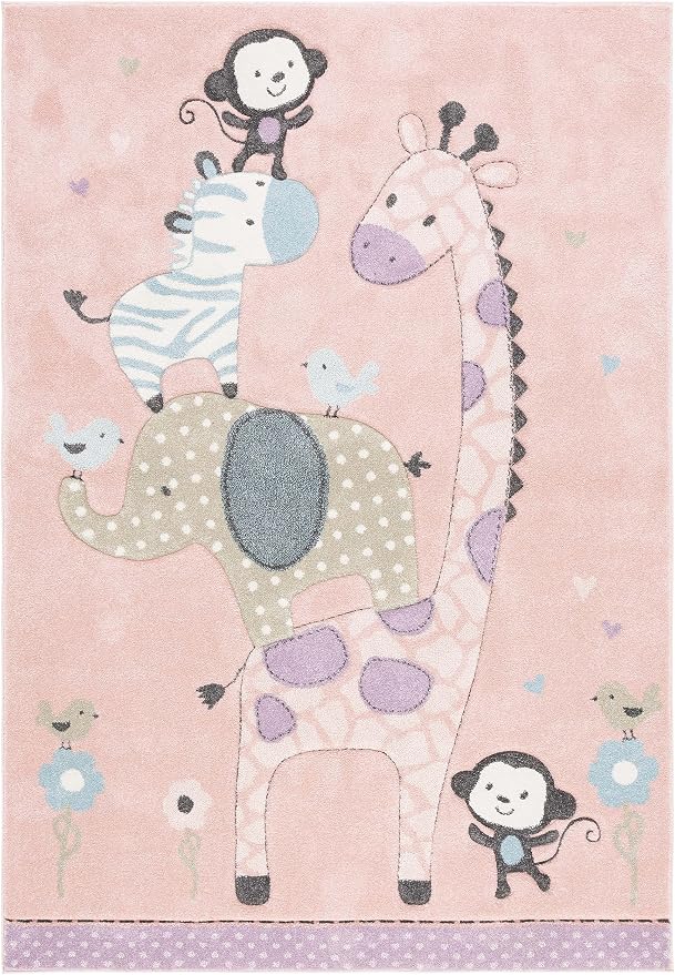 SAFAVIEH Carousel Kids Collection Area Rug - Image 3