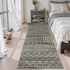 Miukiki 2x8 Runner Rug Moroccan Washable Kitchen Rug Non Slip Indoor Floor - Image 6