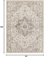 Vintage Living Room Area Rug 6x9 - Image 2