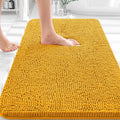 OLANLY Bathroom Rugs 32x20, Extra Soft Absorbent Chenille Bath Rugs, Rubber by OLANLY