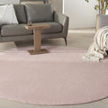 Nourison Home Nourison Essentials Pink 8' x Round Area Rug by NourisonHome
