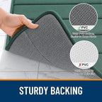 OLANLY Memory Foam Bath Mat 32x20, Super Soft Absorbent Bathroom Rugs, Quick Dry - Image 7