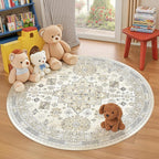 zesthome Washable Round Area Rugs by Zesthome