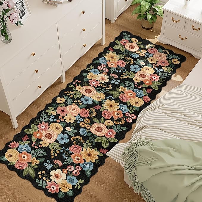 DUKINO 2x10 Runner Rug for Hallway, Washable Kitchen Rug - Image 8