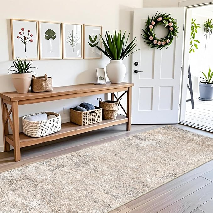 3x10 ft Washable Hallway Runner Rug – Non-Slip Long Carpet Runner - Image 3