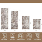 4-Piece Kitchen Rug Set with Runner – Washable Non-Slip Floor Mats - Image 2