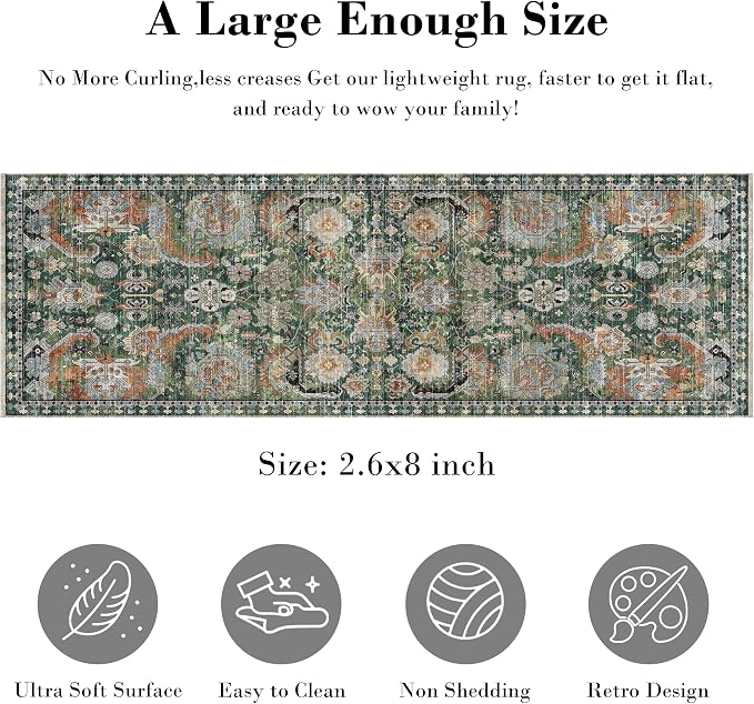 RUGSURE Washable Area Rugs - Image 2