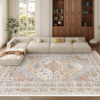 zesthome 8x12 Area Rugs, Stain Resistant Washable Rug, Ultra-Thin Rugs by Zesthome