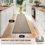 PURRUGS Dirt Trapping Door Mat 24" x 59", Non-Slip Machine Washable Entry Rug - Image 8