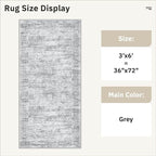 Soalmost Runner Rug 3x6 Washable Non-Slip Kitchen Runner Rugs - Image 5