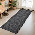 BEQHAUSE Indoor Door Mat 24" x 60", Dirt Trapper Door Mats Non-Slip Entryway by BEQHAUSE